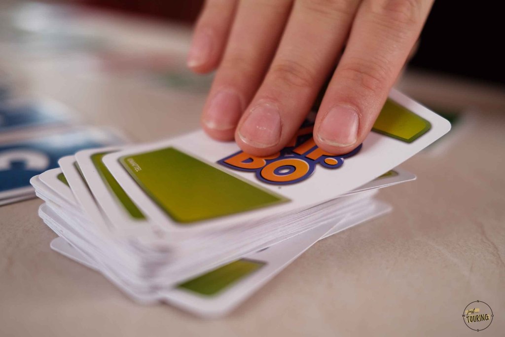 Neue Karten ziehen beim Skip-Bo